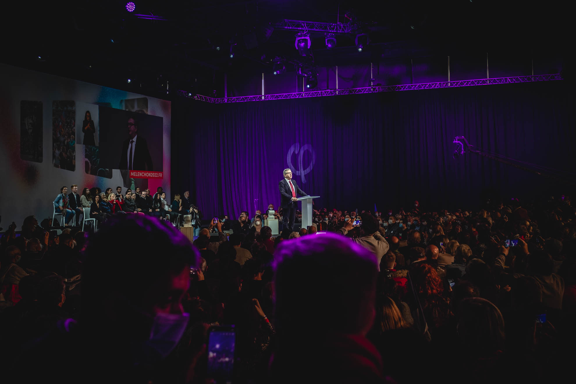 Mélenchon, mais à Reims